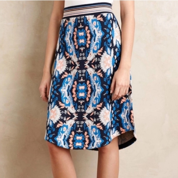 Anthro Moth Antica Sweater Skirt, Size L - Picture 2 of 10